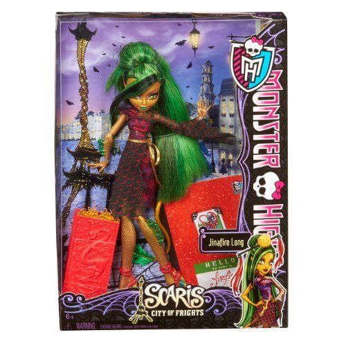 마텔 Monster High Travel Scaris Jinafire Long Doll Children, Kids, Game