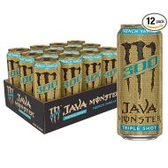 Monster Energy Java 300 Triple Shot Robust Coffee, French Vanilla, 15 Fl Oz (Pack of 12)
