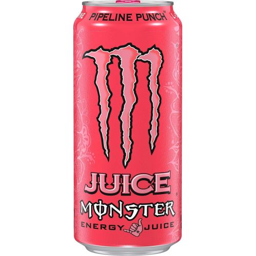  Monster Energy Juice Monster Pipeline Punch, Energy Drink, 16 Ounce