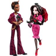 Monster High Howliday Love Edition Dolls, Draculaura & Clawd Wolf Collector Two-Pack with Valentine's Accessories & Displayable Packaging