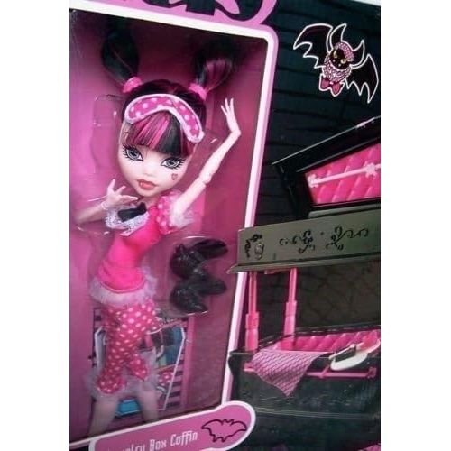 몬스터하이 Monster High Draculaura Doll & Jewelry Box Coffin Set