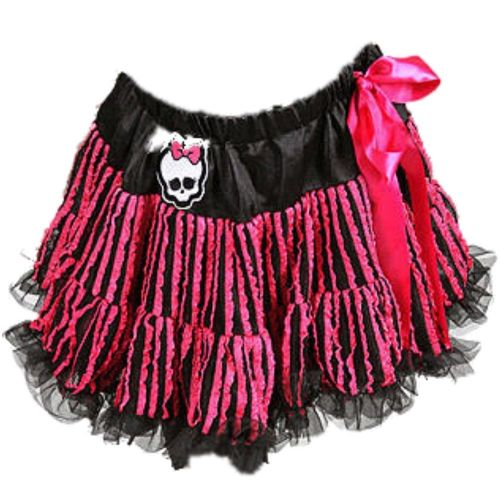 몬스터하이 Monster high Monster High Pink Ruffle Skull Draculaura Pettiskirt Skirt