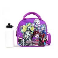 Monster high Monster High Lunch Box Carry Bag with Shoulder Strap and Water Bottle (PURPLE)