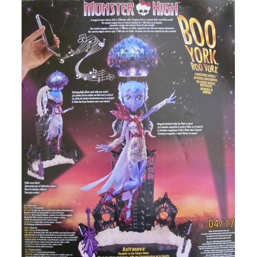 몬스터하이 Monster High MONSTER HIGH Boo York, Boo York ASTRANOVA Doll & FLOATATION STATION Playset w LIGHTS That FLASH to Your MUSIC (2014)