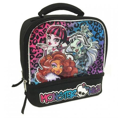 몬스터하이 Monster High Dual Compartment Dome Lunch Bag