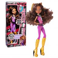 Mattel Year 2012 Monster High Music Festival Series 11 Inch Doll Set - Daughter of The Werewolf CLAWDEEN WOLF with Backstage Pass Badge