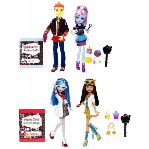몬스터하이 Monster High Classroom Partners Doll Assortment, 2-Pack