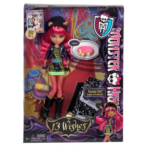 몬스터하이 Monster High Howleen Wolf ~9.5 Monster 13 Wishes Figure Playset