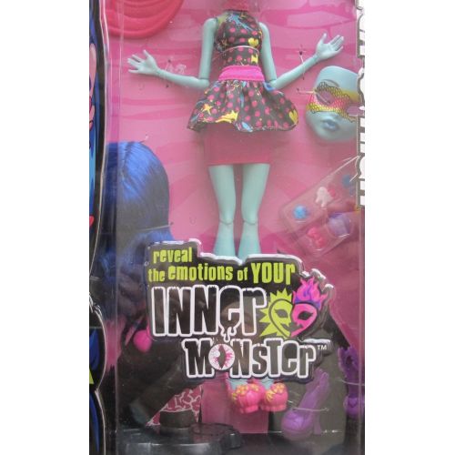 몬스터하이 Monster High Reveal Your Inner Monster Doll Spooky Sweet or Frightfully Fierce w Changing Eyes & 20 Fabulous Accessories (2014)