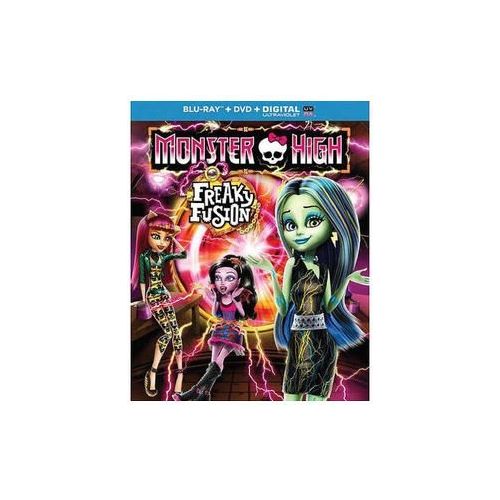 몬스터하이 Monster High Freaky Fusion Recharge Chamber with Frankie Stein Doll, DVD Bundle