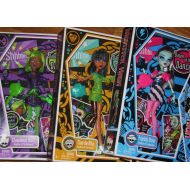 Monster High Dawn of the Dance Set of 3 Dolls: Clawdeen Wolf, Cleo de Nile and Frankie Stein