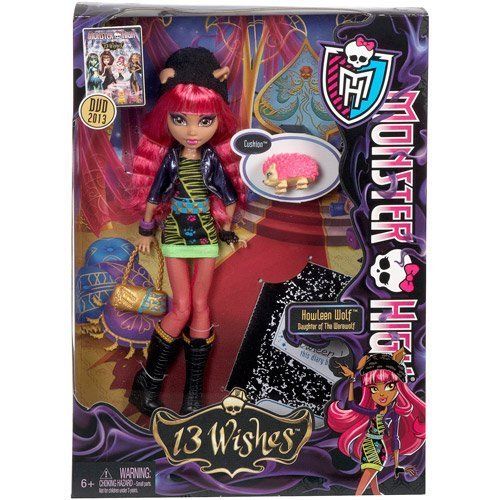 몬스터하이 Monster High 13 Wishes Howleen Wolf Doll