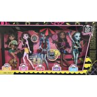 Monster High GLOOM BEACH 5 DOLL SET w EXCLUSIVE GHOULIA YELPS, Draculaura, Cleo de Nile, Clawdeen Wolf & Frankie Stein (2011)