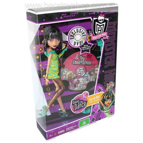 몬스터하이 Monster High Dawn of the Dance Cleo De Nile Doll in Exclusive Purple Box with Dvd