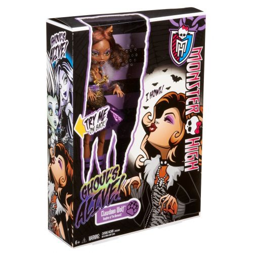 몬스터하이 Clawdeen Wolf: Daughter of The Werewolf ~10.5 Monster High Its Alive Figure