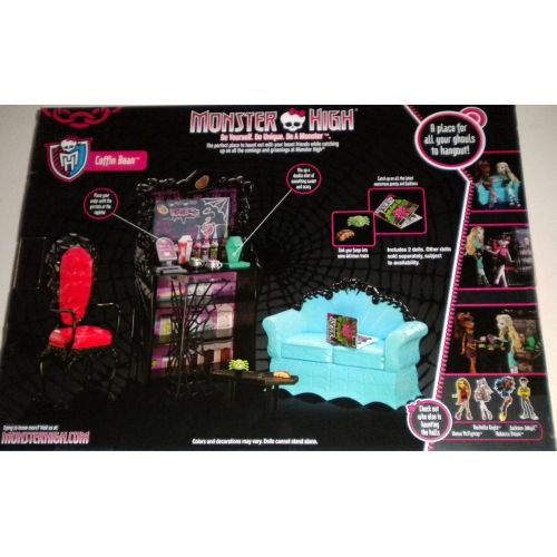 몬스터하이 Monster High Exclusive Clawdeen Wolf and Draculaura Coffin Bean Play Set