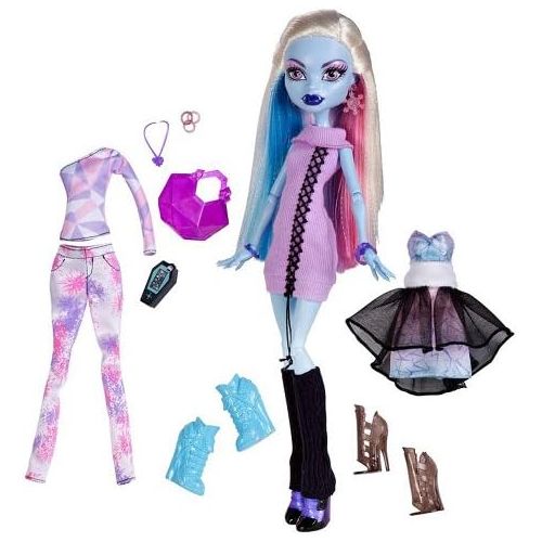 몬스터하이 Monster High Exclusive Doll Figure Abbey Bominable 3 Frosty Outfits!