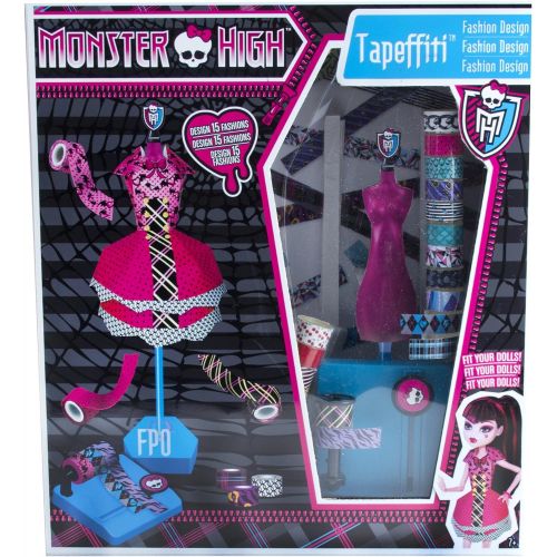 몬스터하이 Monster High Tapeffiti Fashion Design Dress Kit
