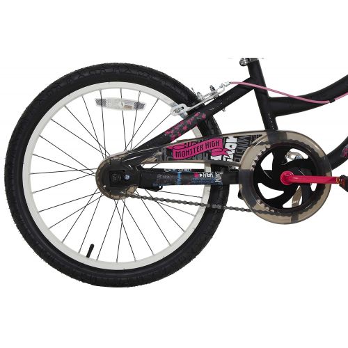 몬스터하이 Monster high Monster High Girls Bike, 20, Black/White/Pink