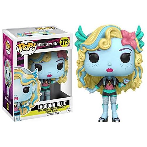 몬스터하이 Pop!: Monster High Frankie Stein, Clawdeen Wolf, Draculaura, Cleo de Nile and Lagoona Blue Vinyl Figures! Set of 5