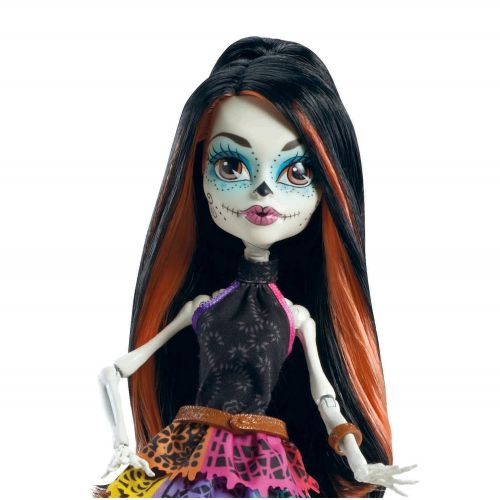 몬스터하이 Monster High Travel Scaris Skelita Calaveras Doll (Discontinued by manufacturer)