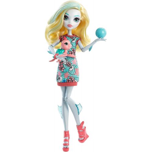 몬스터하이 Monster high Monster High Ghouls Beast Pet Lagoona Blue Doll