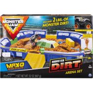 [아마존 핫딜] [아마존핫딜]Monster Jam, Monster Dirt Arena 24 Playset with 2lbs of Monster Dirt & Exclusive 1: 64 Scale Die-Cast Truck
