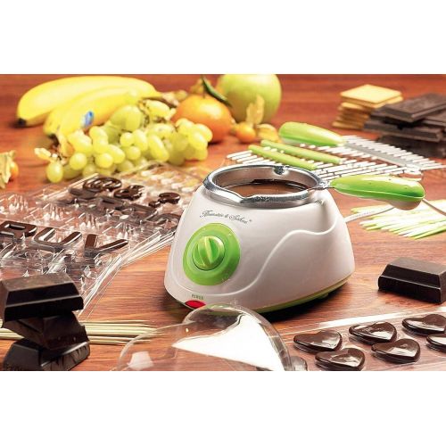  [아마존베스트]Monsterzeug Chocolate Fondue, Chocolate Fondue, Electric Chocolate Melting Machine at Table Chocolate Melt