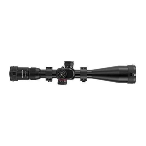  Monstrum G2 6-24x50 First Focal Plane FFP Rifle Scope with Illuminated Rangefinder Reticle and Parallax Adjustment