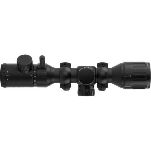  Monstrum 2-7x32 AO Rifle Scope with Illuminated Range Finder Reticle and Parallax Adjustment