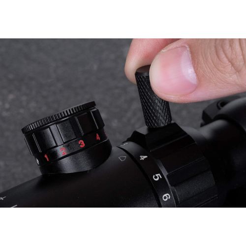  Monstrum 2-7x32 AO Rifle Scope with Illuminated Range Finder Reticle and Parallax Adjustment