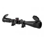 Monstrum Tactical 6-24x50 G2 First Focal Plane (FFP) Rifle Scope with Illuminated Rangefinder Reticle and Adjustable Objective
