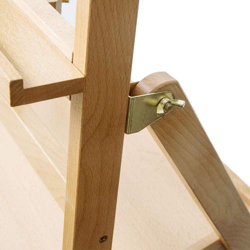  Mont Marte Signature Box Floor Easel, Beech Wood 43.5 x 44 x 150 cm (LxWxH), 17.13 x 17.32 x 59.1