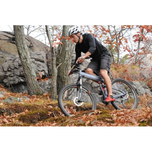  Montague Paratrooper Highline,20 Speed Folding Mountain Bike, Light Trail Bike with Suspension Folding Mountain Bikes for Adults, Lightweight Folding Bike, Folding Bike-Matte Grey-