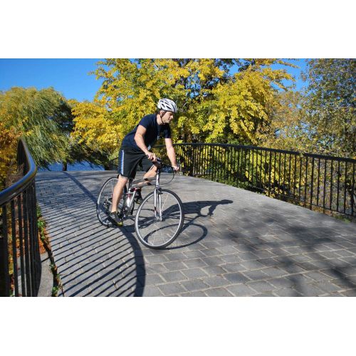  New Montague Crosstown Folding 700c Pavement Hybrid Bike Boulder Gray 19