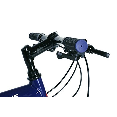  Montague Paratrooper Express Folding Bike,18-Speed Light Trail Bike with Suspension, Air Force Blue (18)-New Model