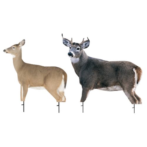  Montana Decoy Co. Dream Team Whitetail Deer Doe and Buck Decoy