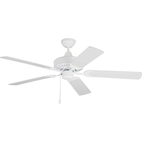  Monte Carlo 5HVO52RZW Haven 52 Outdoor Ceiling Fan, 5 MDF Blades, White - no Light