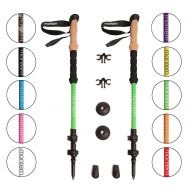 Montem Ultra Strong Hiking/Walking/Trekking Poles - One Pair (2 Poles)