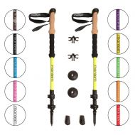 Montem Ultra Strong Hiking/Walking/Trekking Poles - One Pair (2 Poles)