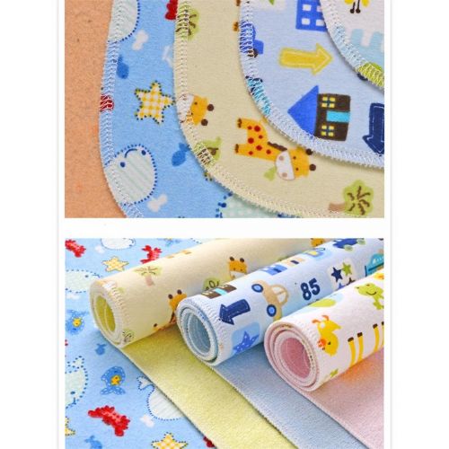  [아마존베스트]4 Pack Monvecle Baby Infant Waterproof Bamboo Cotton Changing Pads Washable Resuable Diapers...