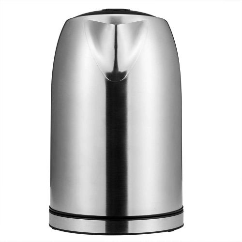  monzana Wasserkocher Teekessel Teekocher I Edelstahl I BPA frei I 1,7 Liter I LED I 2200W I Temperatureinstellung