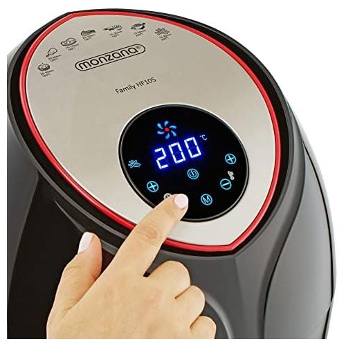  Monzana Hot Air Fryer Touch Display