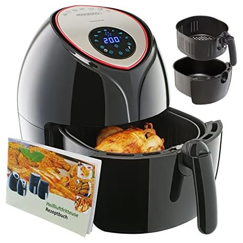  Monzana Hot Air Fryer Touch Display