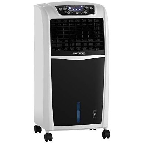  [아마존베스트]Monzana Air Conditioner 4-in-1 Remote Control 8 L Tank Timer Mobile Humidifier Fan Air Conditioner Ioniser Air Cooler