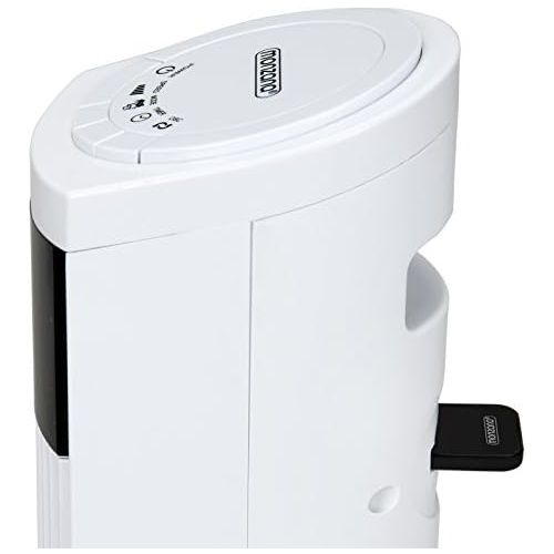  [아마존베스트]Monzana Tower Fan with Remote Control 3 Speed Levels Digital Display White Column Fan Floor Fan Air Cooler Fan