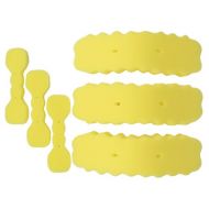 [아마존베스트]MooMoo Baby MoomooBaby Brush Replacement Sponges 6 Pack: 3 Bottle Sponges + 3 Nipple Sponges