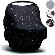Moody Park Baby - Baby Car Seat Cover and Nursing Cover (Constellation Print)