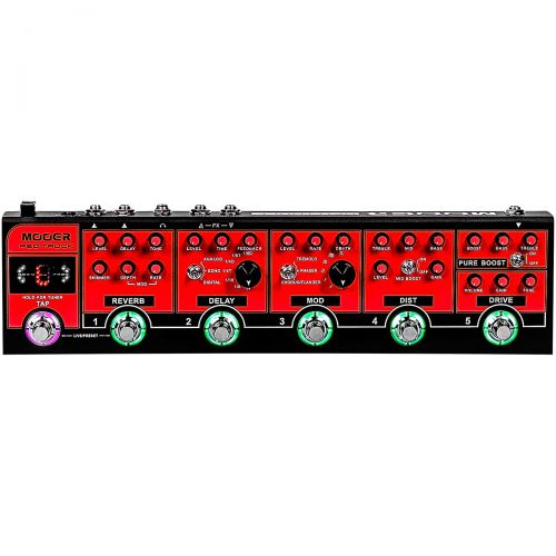  Mooer},description:The Mooer Red Truck multi-effects pedal is an all-in-one solution for the professional guitarist on the go. Following diligent research, the designers integrated