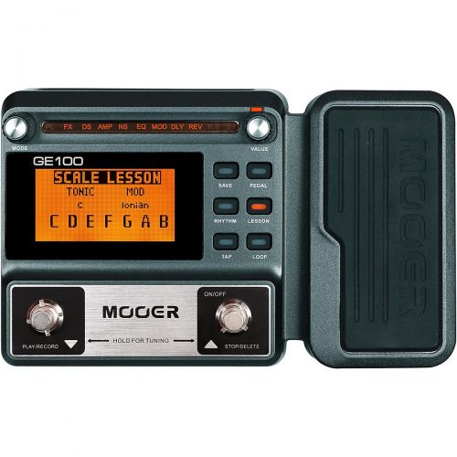  Mooer},description:By using a completely new digital platform, the GE100 Guitar Multi-Effects Processor provides the richest, most authentic and modern tones. Whether its stompbox